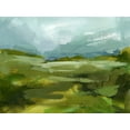 thumbnail image 2 of Barnes, Victoria 18x15 White Modern Wood Framed Museum Art Print Titled - Emerald View II, 2 of 4