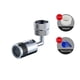 thumbnail image 4 of Fregadero Giratorio De 720 Grados, Aireador, Boquilla De Filtro Giratoria, Grifo Universal Para Baño, Cocina, Fregadero, Accesorio De Grifo De Pulverización Yuarrent HA044362-01, 4 of 6