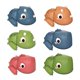 thumbnail image 1 of Bath Toys Floating Movable Dinosaur Bath Toys Windup Swimming Water Toys Bath Swimming Clockwork Toys For Kids heqiyong toy, 1 of 2