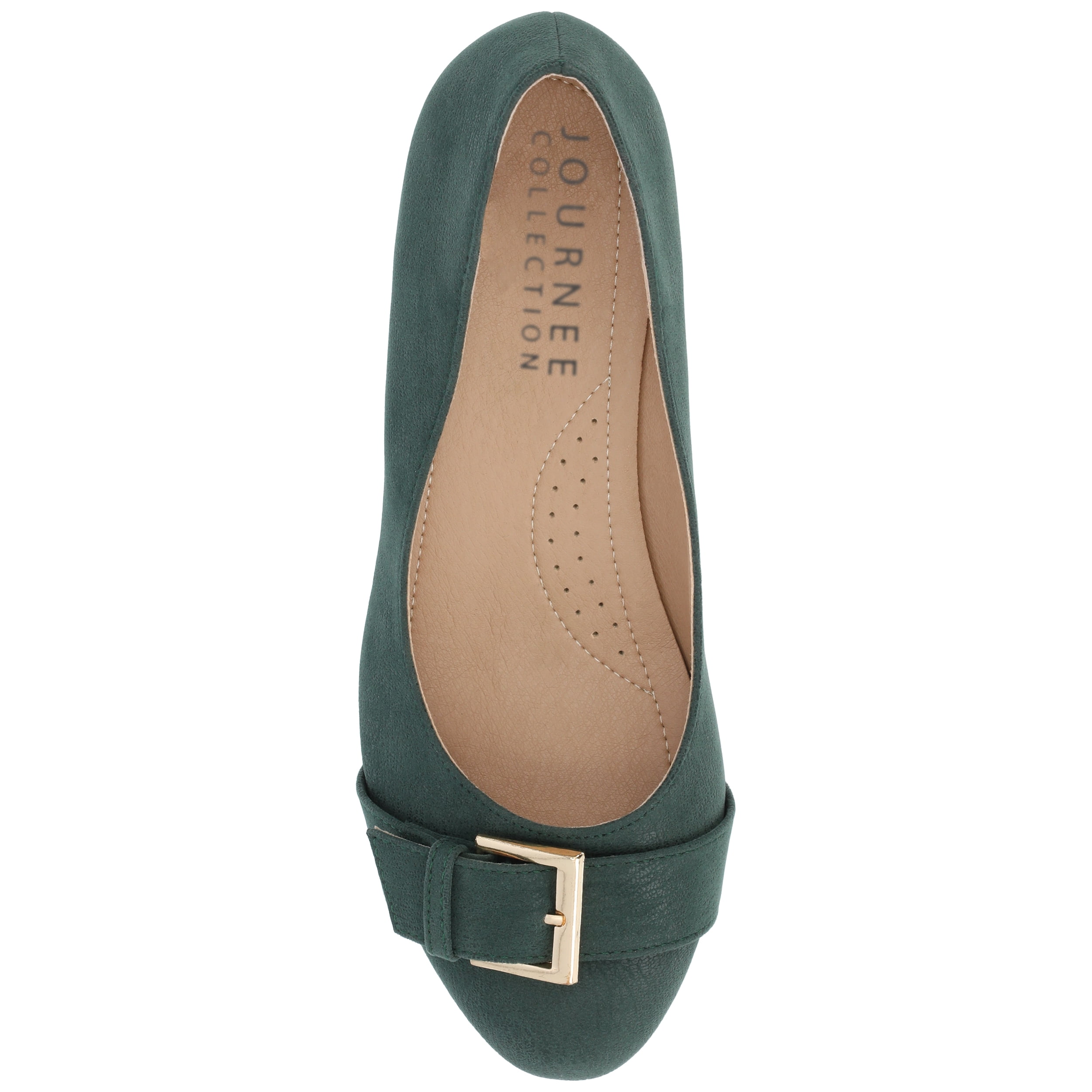 Journee Womens Graysn Comfort Insole Slip On Round Toe Wedge, Widths Available