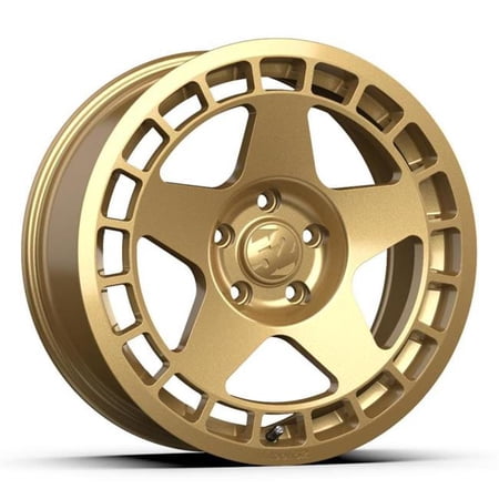 TURGG-88551-45 18x8.5-5x112x45 mm Turbomac ET 66.56 mm Center Bore Wheel, Gloss Gold