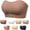 Light Brown, variant on Strapless Bras for Women Non-Slip Push Up Wireless Bandeau Bra Seamless Comfort Padded Tube Top Supportive Bralette Watermelon Red M