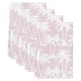thumbnail image 2 of Pink Palm Tree Summer Kitchen Towels Set of 4, Beach Tropical Botanical Coastal Absorbent Dish Towels for Kitchen, Microfiber Hand Towel, Quick Drying Tea Towel for Cleaning Decorative Dishcloths, 2 of 7