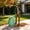 Green, variant on Large Garden Leaf Bag for Yard Waste - Heavy Duty Woven Plastic Sack with Carry Straps - Tall Open Top for Branches Leaves and Weeds - Outdoor Gardening Storage and Cleanup