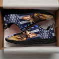 thumbnail image 3 of Belgian Malinois The Thin Blue Line Running Shoes Sneakers Mesh Black Size 6, 3 of 5