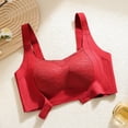 thumbnail image 1 of Full Coverage Wireless Bra Seamless Supportive Design with Front Closure and Wide Band for Everyday Comfort and Versatility in T Shirt Wardrobe, 1 of 4
