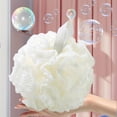DEKAXID Shower Loofahs 4.7 Inch Mesh Bath Sponges For Body Wash