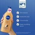 thumbnail image 5 of NIVEA Cocoa Butter Body Lotion for Dry Skin with Hyaluronic Acid, 72Hr Moisturizer, 20 fl oz, 5 of 13