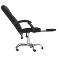 thumbnail image 5 of vidaXL Reclining Office Chair Black Faux Leather, 5 of 5