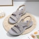 thumbnail image 4 of Sandalias Casuales Playa Verano Planas Deportivas Punta Abierta Suave para Mujeres, 4 of 9