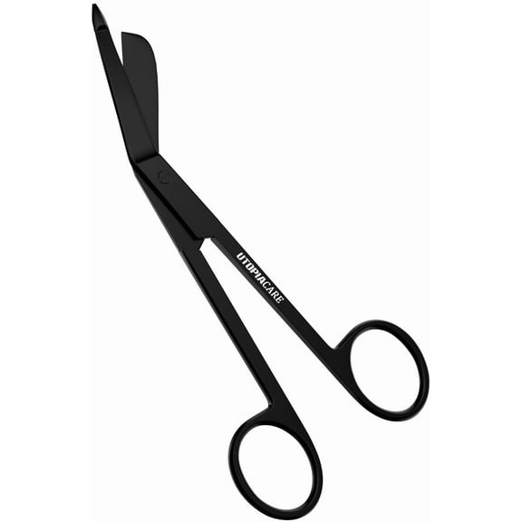 Pumier Bandage Scissors, 5.5 Inch Stainless Steel Shears for First Aid and Professional Use – Silver