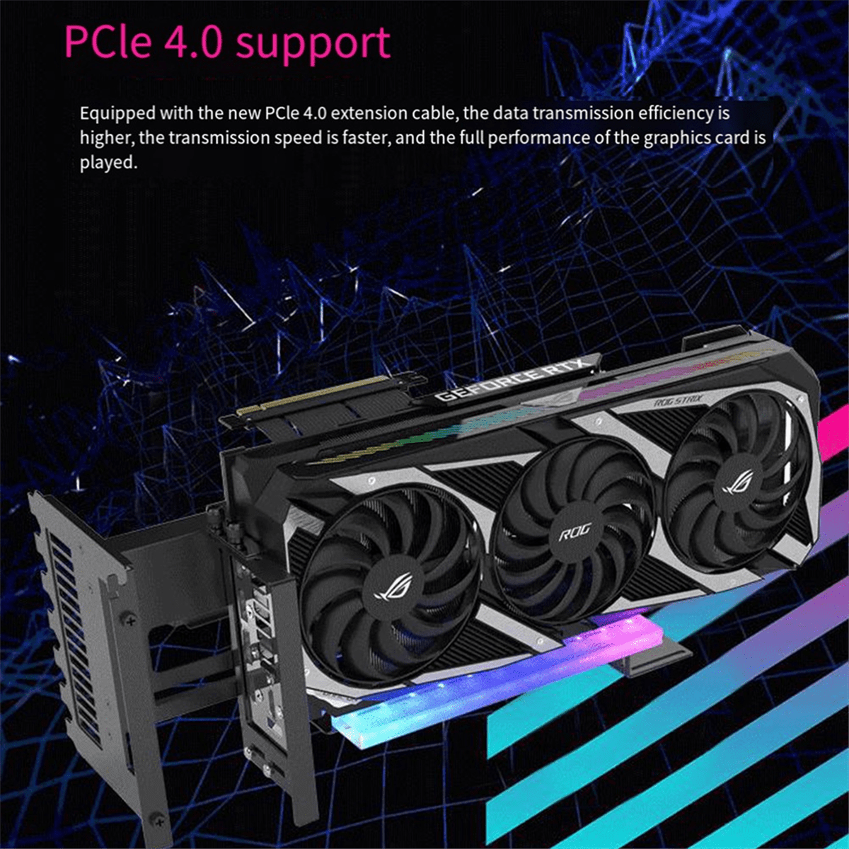 Support Universel Pour Carte Graphique Ou Périphérique PCI Express (Neuf)
