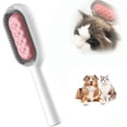 thumbnail image 1 of Cepillo para gatos de pelo largo, cepillo universal de silicona para gatos 4 en 1, cepillo para mascotas lavable de silicona ultra suave, cepillo limpio mágico reutilizable, rosa, pelo largo, 1 of 5