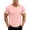 42Pink217, variant on Knit Crew Neck Short Sleeve T Shirt For Man Casual Soft Everyday Basic Tee Holiday Celebration Comfortable Top
