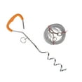 thumbnail image 1 of Estaca de de acero metálico de 3 metros/5 metros, doble collar, Cable, correa de , cachorro de perro 6mmx5Meter Plata Zulema Cable de amarre para perros, 1 of 8
