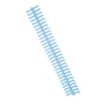 thumbnail image 2 of Spiral Binding Coil, 16mm Inner Diameter 10Pcs Pretty Colour Sheet Binding Comb  For Page Blue, 2 of 8