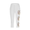 thumbnail image 3 of Pantalones de Ajuste Seco de la Moda de las Mujeres Imprimidas Leggings, Deporte de Yoga Elástico de Poliéster Elástico Respirable, 3 of 7