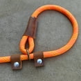 thumbnail image 6 of Handmade Strong Heavy Duty Rope No Pull Training Lead Leashes with Durable Leather Handles,Reflective Dog Training Lead for Large Medium and Small Dogs, 6 of 8