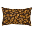 thumbnail image 1 of Fotbe Colorful Pineapple Funda de Almohada Decorativa Estilo Occidental, Lujo en Algodón, Fundas para Almohadas King, Cojín Estampado para Decoración del Hogar-20"x30", 1 of 6