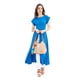 thumbnail image 3 of Bolso de dama AngeLozano Veronica tipo Hobo con Telar Rombos y Yute color Camel, 3 of 5