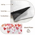 thumbnail image 6 of Large Area Rugs for Living Room Bedroom, Valentine's Day 8'x10' Rug Washable Carpet Runner Indoor Outdoor, Watercolor Love Modern Minimalist Boho Non Slip Floor Mats Rug for Kitchen, Patio, 6 of 8