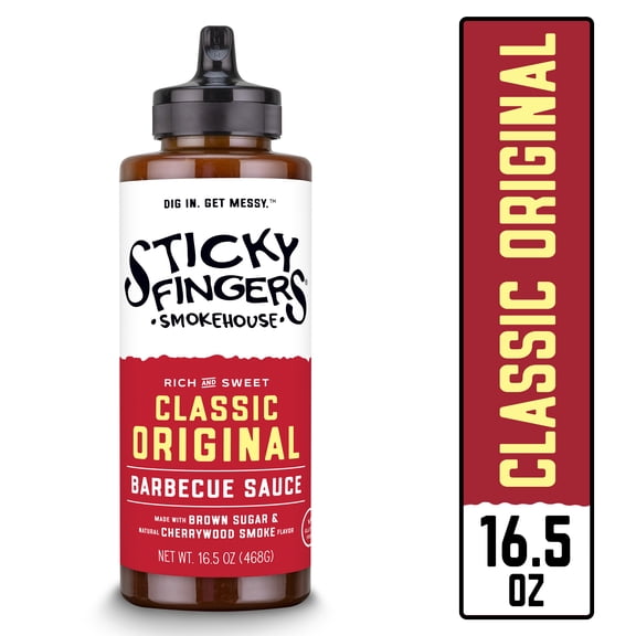 Sticky Fingers Smokehouse Classic Original Barbecue Sauce 16.4 oz
