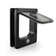 thumbnail image 2 of Puertas para gatos, puerta magnética para mascotas con cerradura giratoria de 4 vías para gatos, gatitos y gatitos (mediano, negro)-XL puerta para mascotas resistente a la intemperie, 2 of 5