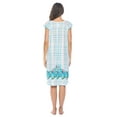 thumbnail image 3 of Casual Nights Women's Short Sleeve Floral Nightgown Nightshirt Night Dress, 3 of 4