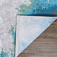 thumbnail image 6 of Couristan Radiance Donalbain Riptide Area Rug, 6 of 7