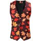 thumbnail image 5 of Traje de Acción de Gracias Para Hombre, Chaqueta Estampada A La Moda, Chaleco Y Pantalones de Traje, Conjunto de Tres Piezas Odeerbi ODB204810, 5 of 9