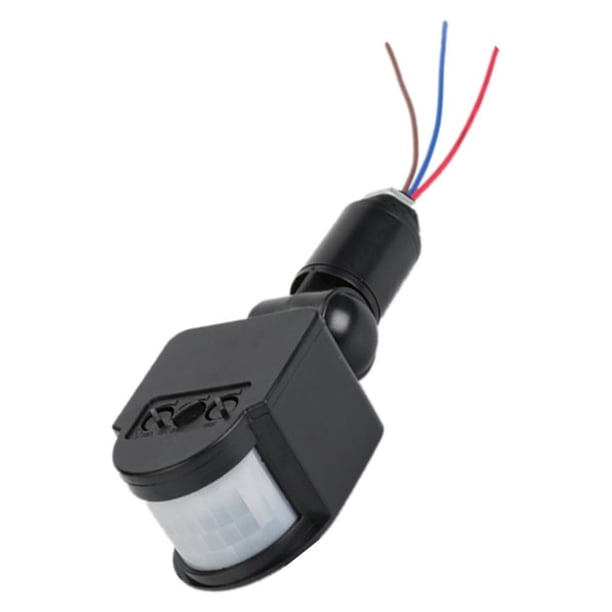Eigraketly Sensor de movimiento infrarrojo profesional para exteriores, Detector automático inteligente y práctico, luz de pared, interruptor Estufas de camping