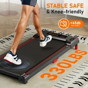 Workout Walking Pad treadmill, 3 in 1 Under Desk Treadmill, 2.5HP Low Noise Walking Treadmill Pad with Remote Control,Portable Treadmills for Home Office 