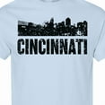thumbnail image 4 of Inktastic Cincinnati Skyline Grunge T-Shirt, 4 of 5