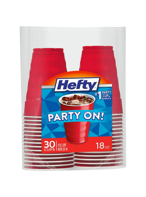 Hefty Party Cups in Party Tableware