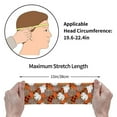 thumbnail image 6 of Daiia Various Pumpkins printed Men's Performance Headband,Sports Headbands,Moisture Wicking Workout Headband, 6 of 9