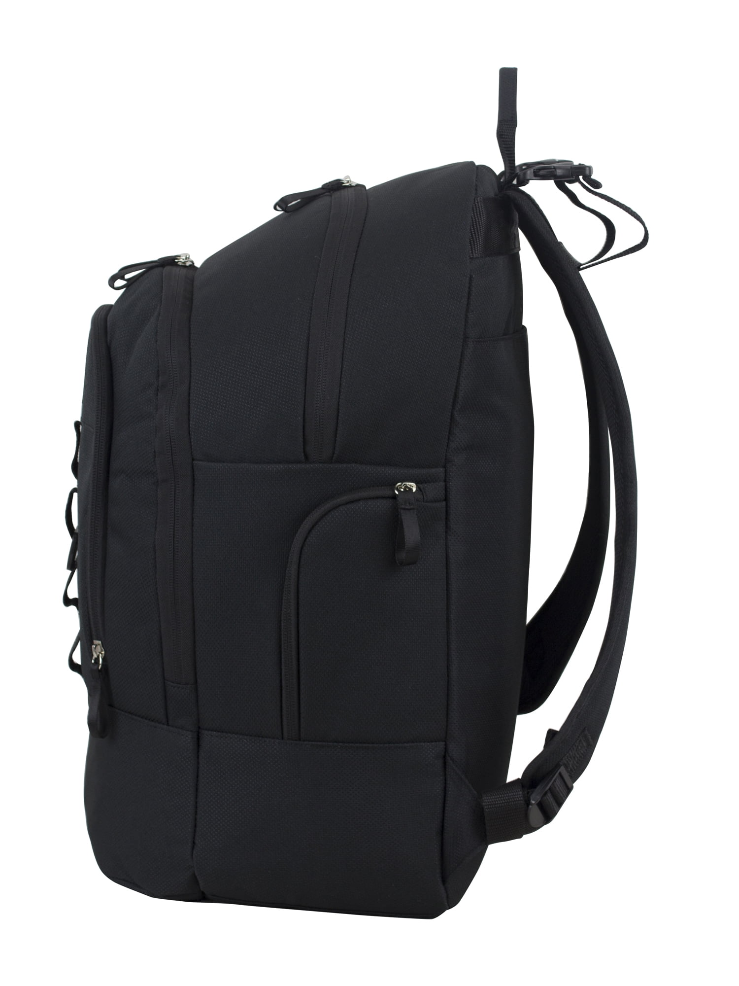 Eastsport Madison Diaper Backpack, Black, With Bonus Changing Pad