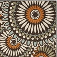 thumbnail image 4 of SAFAVIEH Veranda Petra Geometric Indoor/Outdoor Area Rug, 8' x 11'2", Chocolate/Terracotta, 4 of 7