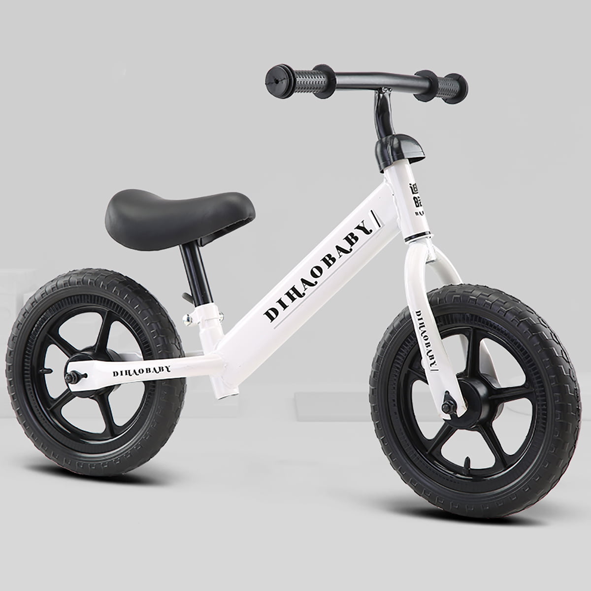 12'' Adjustable Toddler Kid EVA Tyre Balance Bike No Pedal Push Training Bicycle 