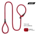 thumbnail image 4 of Slip Lead Fida Durable, 6 pies x 3/8 pulgadas, para perros pequeños, nailon rojo, 4 of 8