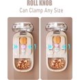 thumbnail image 4 of Onvarious Adjustable Pill Cutter and Splitter for Multiple Pills, Pill Splitter with Centering Device for Cutting Small Large Tiny Pills at a Time in 1/4 1/2 with Storage for Home Travel (Black), 4 of 7