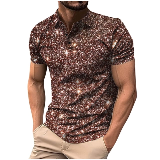 ameIAEA Men's Summer Short Sleeve Casual 3 Button T-Shirts Basic Golf Work Tees Tops with Pocket