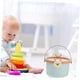 thumbnail image 3 of 2PCS Toy Bins Building Blocks Organizer Toy Storage Bucket Snack Bucket Child Plastic Sand Toys Bucket Water Bucket,A, 3 of 5