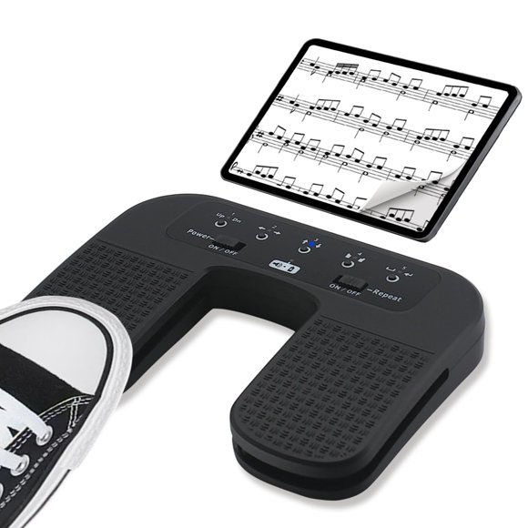 Pedal Page Turner inalámbrico Yueyinpu para tabletas iPad