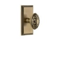 thumbnail image 6 of Grandeur Cargvc_Sd_Na Carre Solid Brass Rose Single Dummy Door Knob - Nickel, 6 of 6