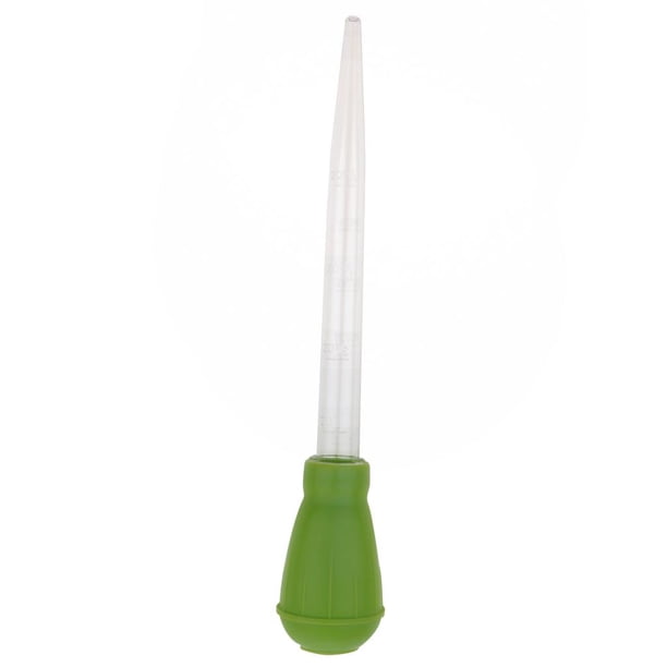 Pipeta para acuario, pipeta cuentagotas, objetivo para peces, 30 ml Verde