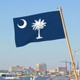 thumbnail image 5 of South Carolina Flag 4x6 Ft Outdoor Double Sided South Carolina State Flags SC Flag Vivid Color Country Flags Gamecock Flag Banner Polyester Fabric with 2 Brass Grommets for Outside Indoor Decor, 5 of 8
