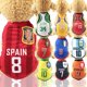 thumbnail image 2 of Mascotas Perros grandes, medianos y pequeños Perros Golden Retriever Chaleco de malla de primavera y verano Ropa de pelota Ropa de baloncesto Suministros para gatos, 2 of 6