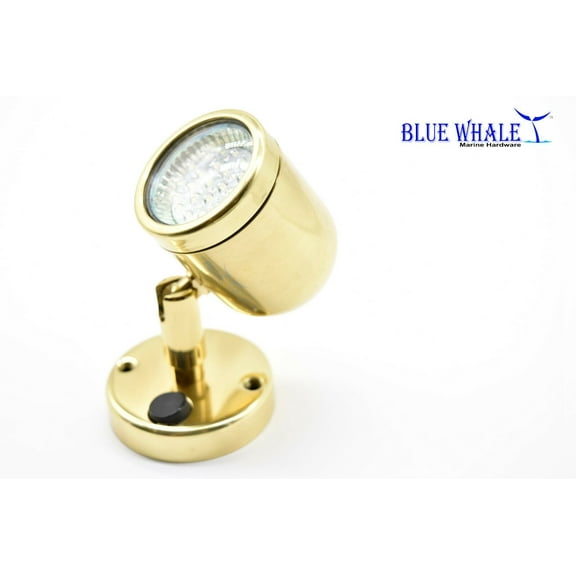 Brass Swivel Head Puck Lights  | Puck Lights for Cabinets