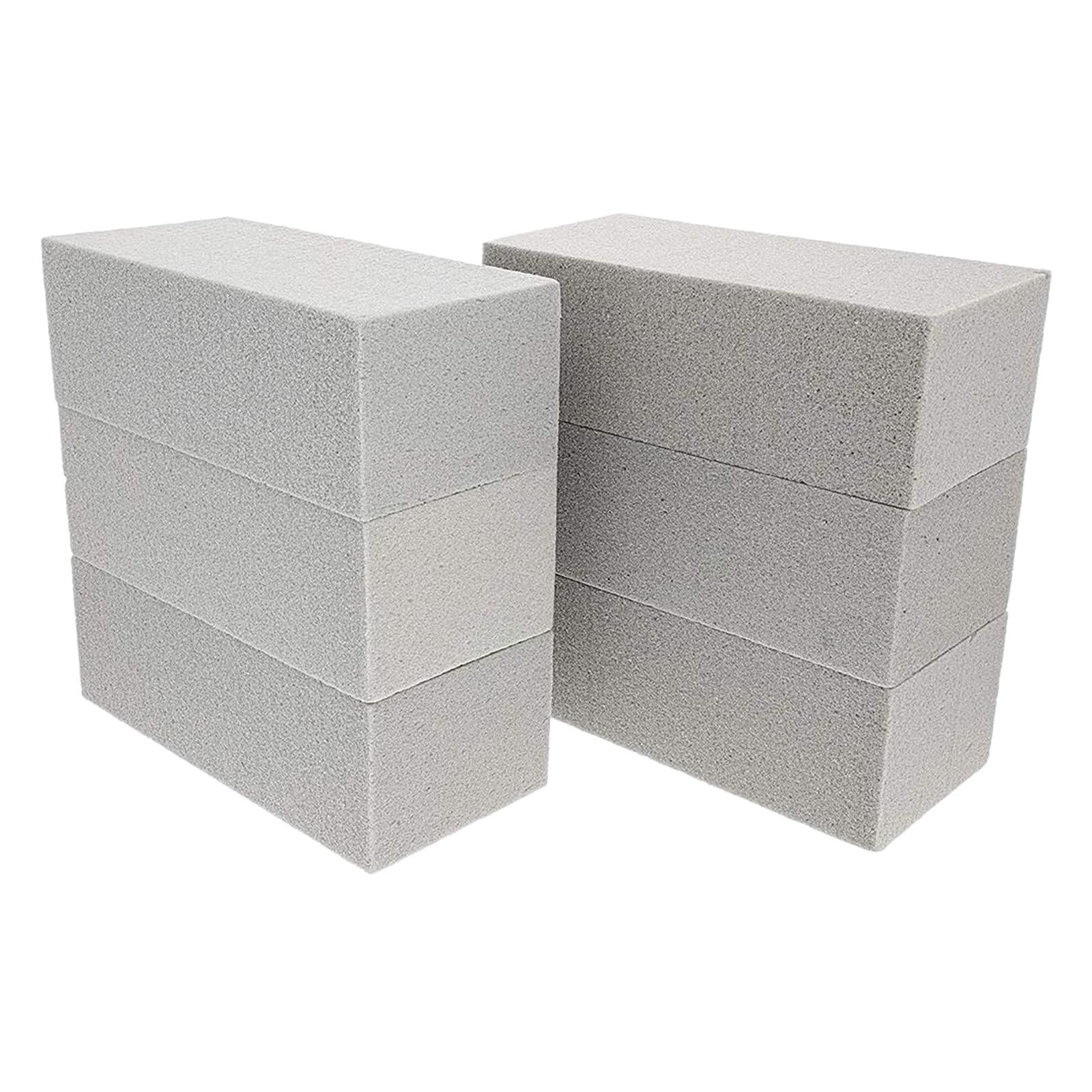 6 PCS Brick 2.6 Inch X 3.5 Inch X 7.8 Inch Grey Dry Floral Foam - China  Artificial Flower and Round Floral Foam Blocks price