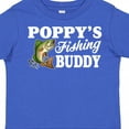 thumbnail image 4 of Inktastic Poppy's Fishing Buddy with White Text Boys Toddler T-Shirt, 4 of 5
